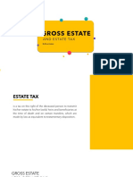 Gross Estate and Estate Tax (Presentation Slides)