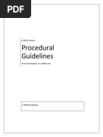 Procedural Guidelines: A.TREDS Limited