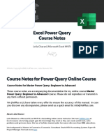 Excel Power Query Course Notes: Leila Gharani (Microsoft Excel MVP)