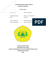 Laporan Fisika Dasar Percobaan 2