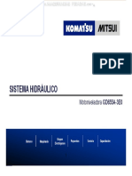 Curso Sistema Hidraulico Motoniveladoras Gd655a 3e0 Komatsu Partes Componentes Valvulas Funciones Mitsui