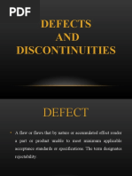 Defects AND Discontinuities