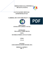 Seguridad Juridica en El Ecuador