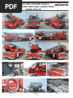 Morita Fire Fighting Vehicle Fire Fighting Turn Table Ladder Truck Model Mlf4-30