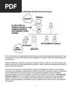 IDS Sistemas de Detección de Intrusos