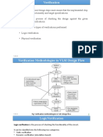 Verification Is The Process of Checking The Design Against The Given