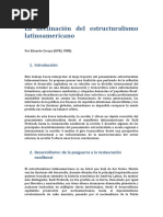 Crespo - La Larga Agonía Del Estructuralismo Latinoamericano