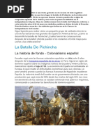 El 24 de Mayo de 1822 Es Una Fecha Grabada en El Corazón de Todo Orgulloso Ecuatoriano