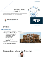 Designing A Timber Beam Using AS 1720.1:2010 (Amdt 3)