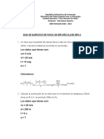 Fisica 3er Año 2