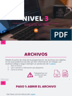 N3 - 10 - Manejo de Archivos