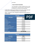 Taller Estados Financieros