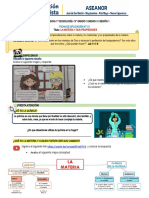 Ficha de Ciencias - La Materia y Sus Propiedades