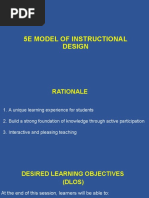 5E Model of Teaching