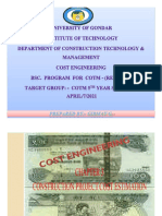 Cost Engineering Yasichalew