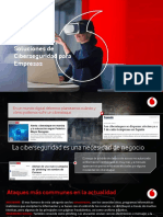 Soluciones Vodafone de CiberSeguridad para Empresas