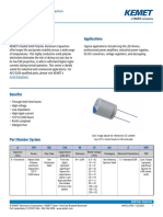 Applications: Radial Solid Polymer Aluminum Capacitors