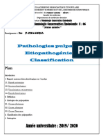 6 Pathologies Pulpaires Étiopathogénie Classification