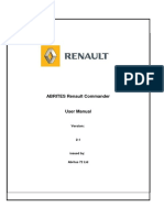 ABRITES Commander For Renault Manual