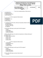 Chennai Institute of Technology Sarathy Nagar, Pudupedu, Chennai - 600 069. Multiple Choice Questions