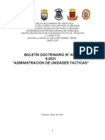 Boletin Doctrinario Administracion de Unidades