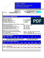 Wireline Logging Using Excel