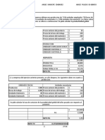 Productividad y Punto de Equilibrio