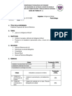 Inteligencia Artificial Tarea1 Arthur de Morais 20-12-4659