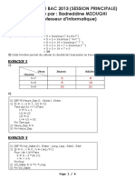 Correction Algo Session Principale