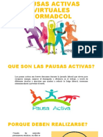 Capacitación Pausasactivas Virtuales Formadcol