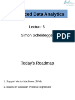 Advanced Data Analytics: Simon Scheidegger