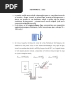 Cuestionario No. 2 Gases