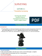Surveying 5.1 Theodolite Surveying