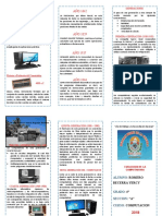 Triptico Evolucion de La Computadora