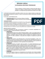 Tema 2 - La Motivación, Inteligencia, Creatividad y Personalidad