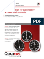 Durable Design For Survivability in Harsh Environments: Qualitrol 050