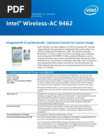 Intel® Wireless-AC 9462: Product Brief