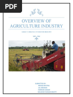 Overview of Agriculture Industry