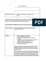 Pauta de Monitoreo (Seguimiento)