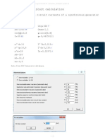 Short Circuit Calculation Details