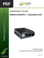 Installation Guide: Battery Monitor Symmetry Kit