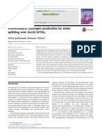 Photocatalytic Hydrogen Production by Water Splitting Over Au/Al-Srtio