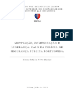 Dissertação Motivação e Liderança - Susana Mineiro