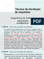 Técnicas de Elicidação e Requisitos