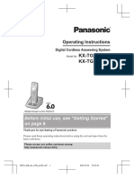 Panasonic KX TG2721 Phone Manual