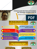 Pengelolaan RSD Pasca PP 72 2019-2