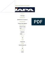 Trabajo Final de Admistracion de Empresas 1, Parte 2.