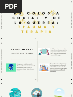 Psicologia Social y de La Guerra Trauma y Terapia