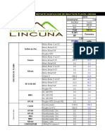 Calculador Dosificacion de Reactivos