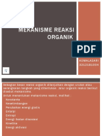 Mekanisme Reaksi Organik